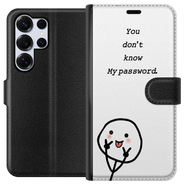 Samsung Galaxy S25 Ultra Plånboksfodral You Don’t Know My P