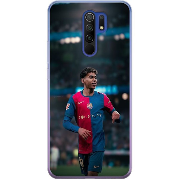 Xiaomi Redmi 9 Gennemsigtig cover Lamine Yamal