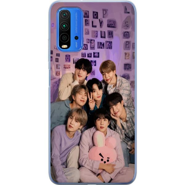 Kompatibelt Mobilskal till Xiaomi Redmi Note 9 4G BTS lila