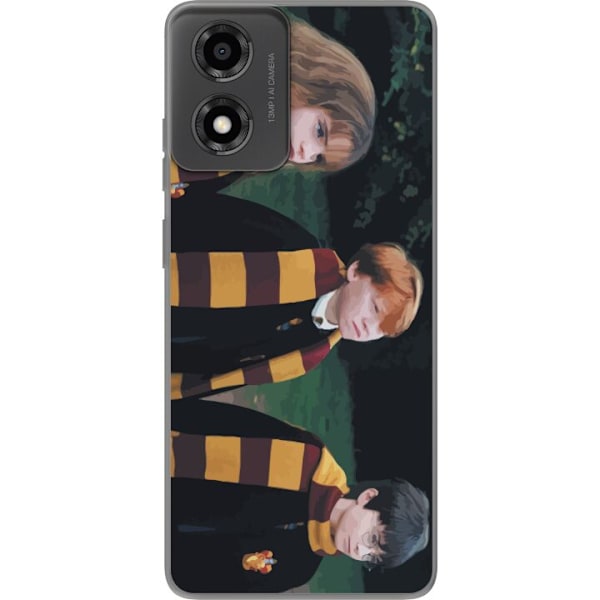 Motorola Moto E14 Läpinäkyvä kuori Harry Potter