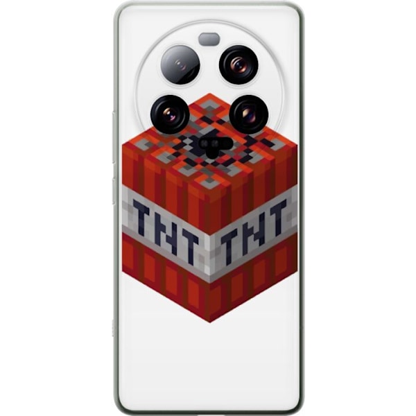 Xiaomi 13 Ultra Genomskinligt Skal Minecraft TNT