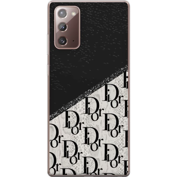 Samsung Galaxy Note20 Gjennomsiktig deksel Dior