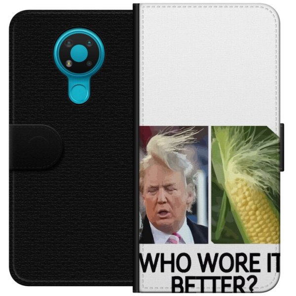Nokia 3.4 Lompakkokotelo Trump