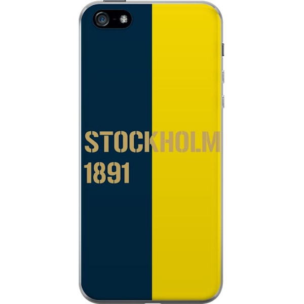 Apple iPhone 5 Genomskinligt Skal Stockholm 1891