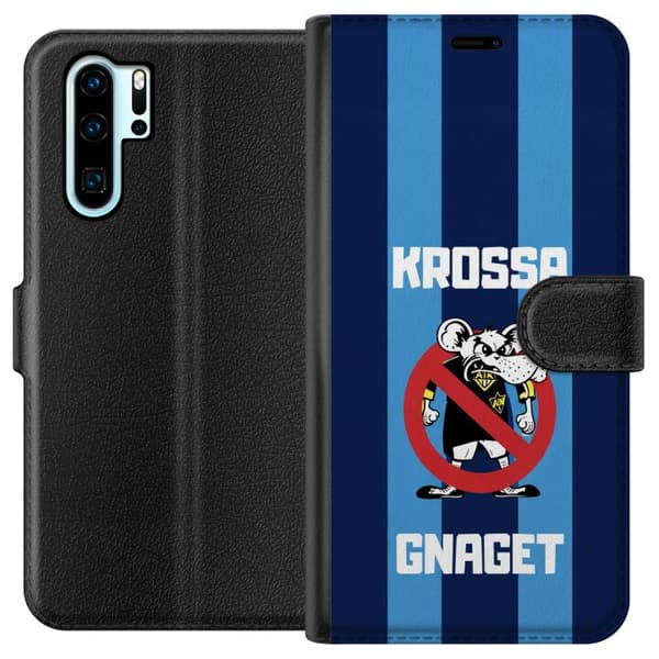 Kompatibel Tegnebogsetui til Huawei P30 Pro Djurgården Knus