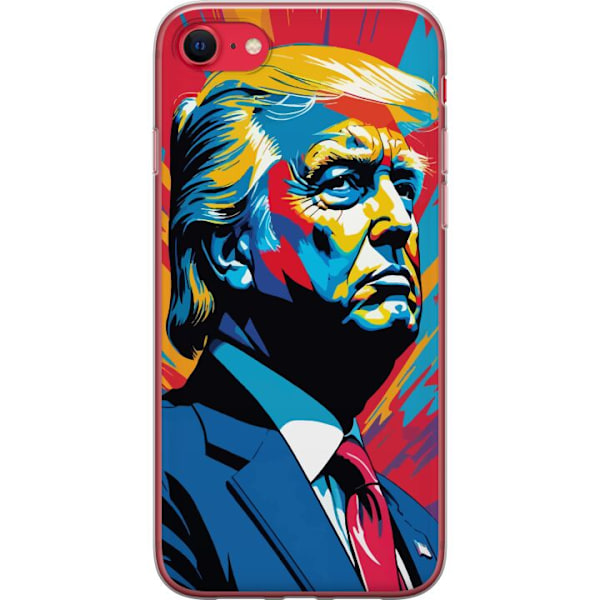 Apple iPhone 16e Läpinäkyvä kuori Trump