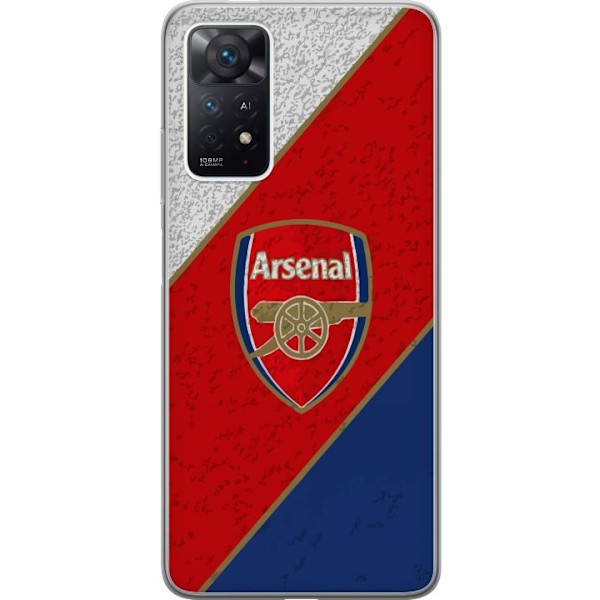 Xiaomi Redmi Note 11 Pro Gjennomsiktig deksel Arsenal