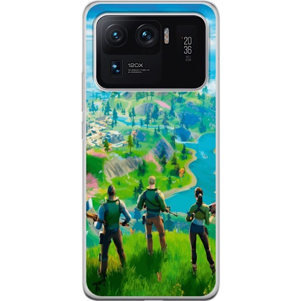 Xiaomi Mi 11 Ultra Gjennomsiktig deksel Fortnite