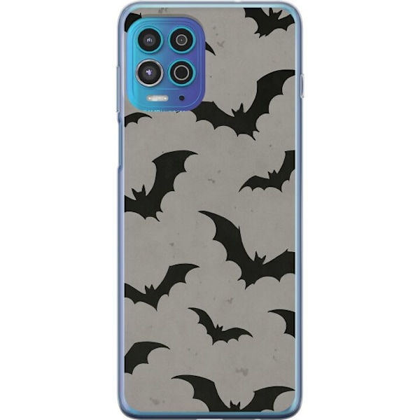 Motorola Moto G100 Läpinäkyvä kuori Flutterprint