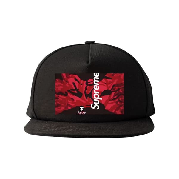 Snapback-lippalakki musta one size
