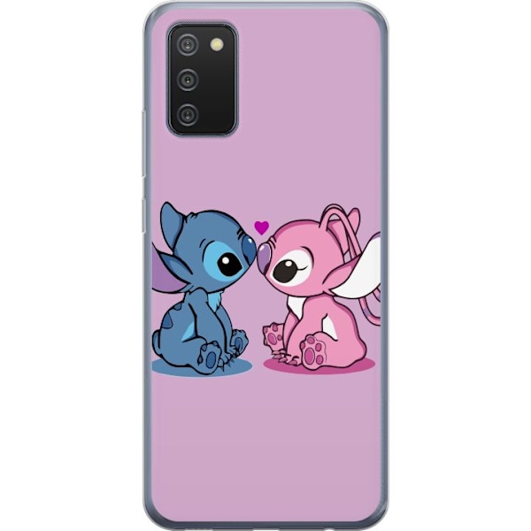 Samsung Galaxy A02s Genomskinligt Skal lilo & stitch 2025