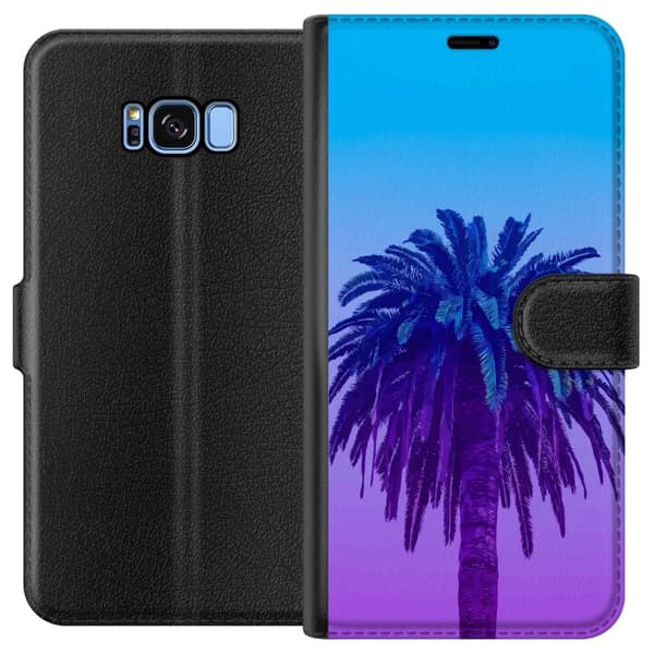 Kompatibel Tegnebogsetui til Samsung Galaxy S8 Palm