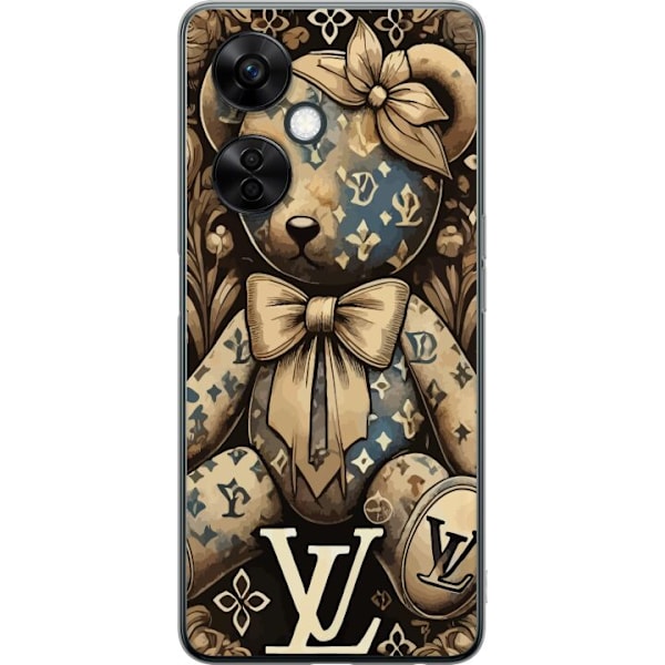 OnePlus Nord CE3 Läpinäkyvä kuori Teddy Vuitton