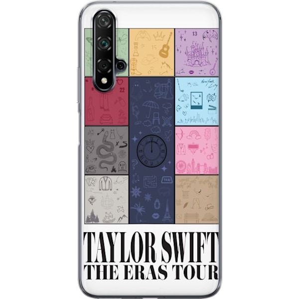 Huawei nova 5T Gennemsigtig cover Taylor Swift Farver