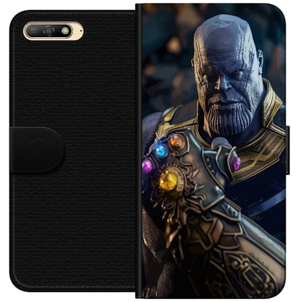 Huawei Y6 (2018) Tegnebogsetui Thanos Marvel