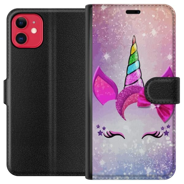 Kompatibel Tegnebogsetui til Apple iPhone 11 Unicorn