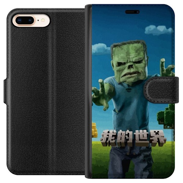 Apple iPhone 8 Plus Plånboksfodral A Minecraft Movie