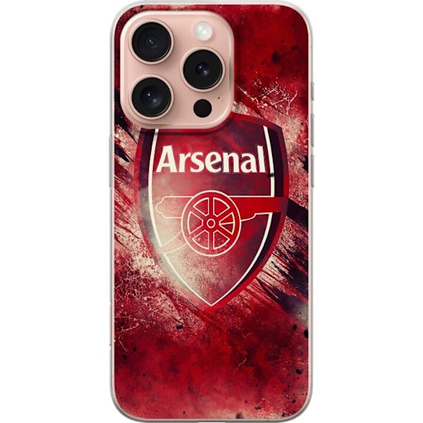 Apple iPhone 16 Pro Läpinäkyvä kuori Arsenal