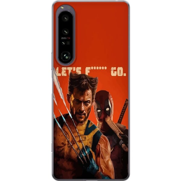 Sony Xperia 1 IV Gjennomsiktig deksel Deadpool & Wolverine