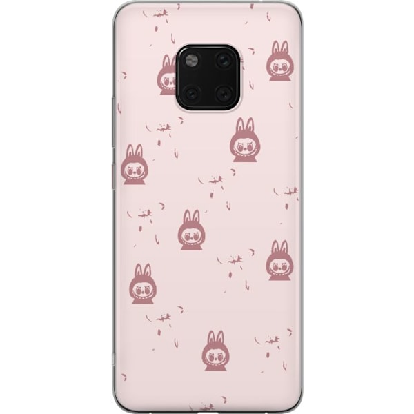 Huawei Mate 20 Pro Läpinäkyvä kuori Labubu Neon Pop - Neonvärinen pop art hirviö