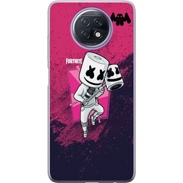 Xiaomi Redmi Note 9T Genomskinligt Skal Marshmello Fortnite Sk