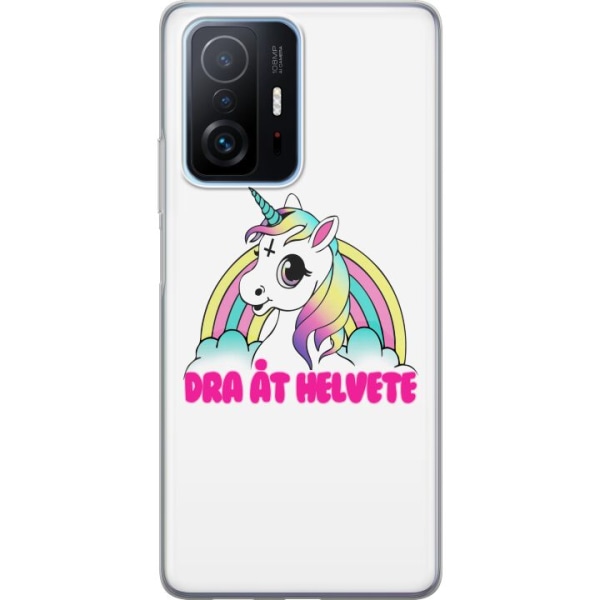Xiaomi 11T Gennemsigtig cover Unicorn