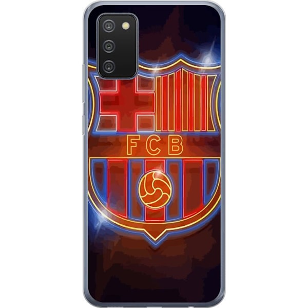 Samsung Galaxy A02s Läpinäkyvä kuori FC Barcelona