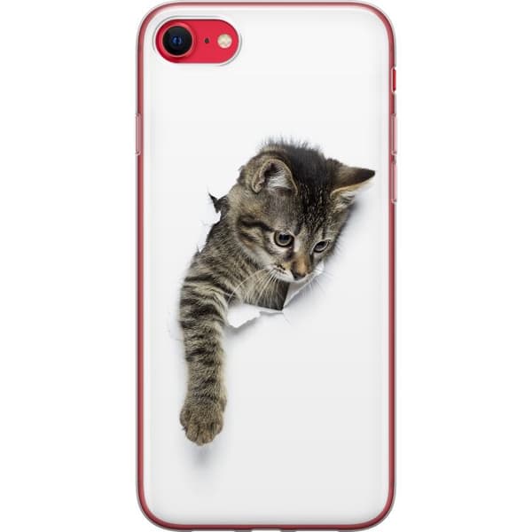 Kompatibelt Mobildeksel til Apple iPhone 8 Katt