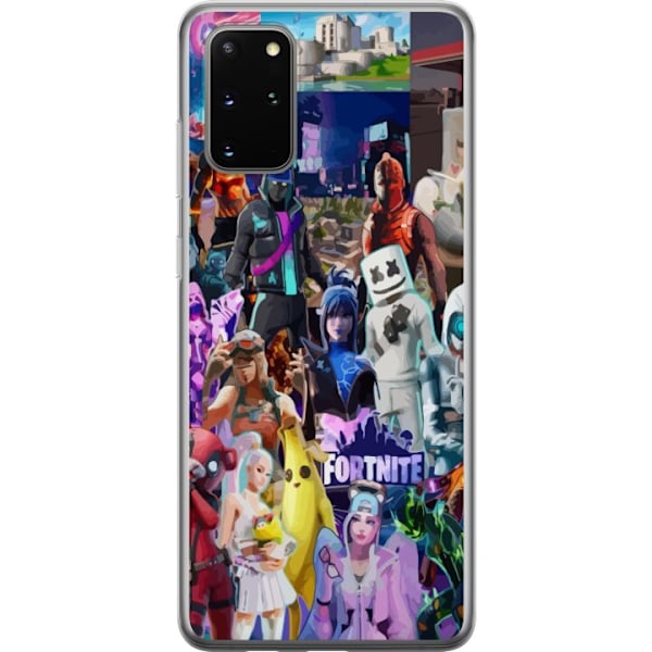 Samsung Galaxy S20+ Gennemsigtig cover Fortnite