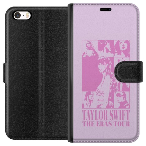 Apple iPhone 5s Plånboksfodral Taylor Swift - Pink