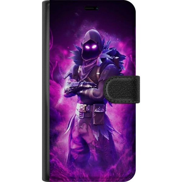 Apple iPhone 16 Pro Plånboksfodral Fortnite Raven