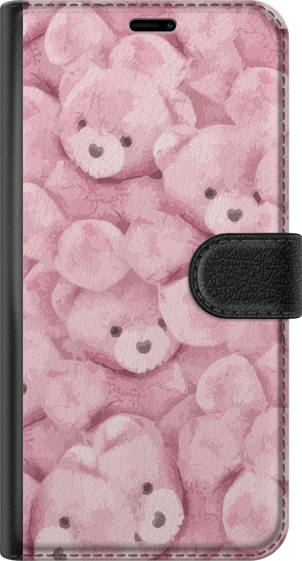 Kompatibelt Plånboksfodral till Apple iPhone 11 Pink Teddy