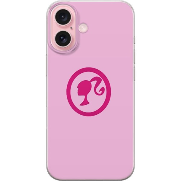 Apple iPhone 16 Läpinäkyvä kuori Barbie (2023)