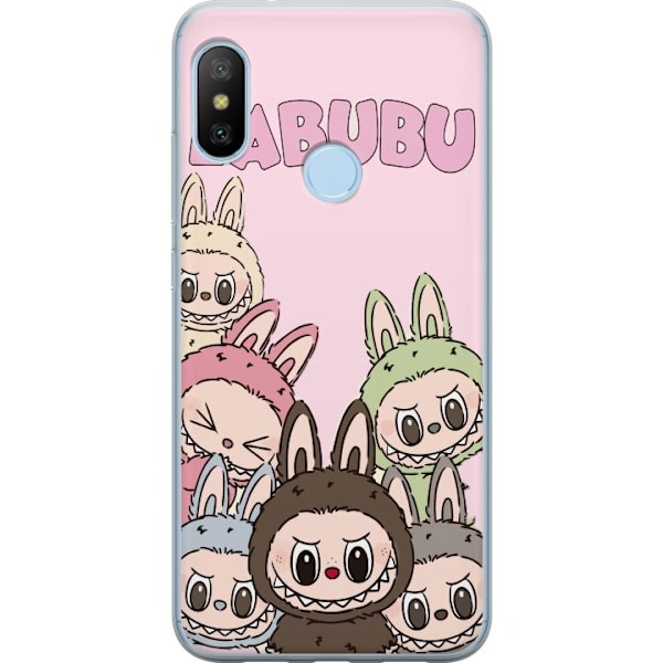 Xiaomi Mi A2 Lite Läpinäkyvä kuori Labubu Classics