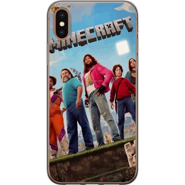 Apple iPhone XS Max Genomskinligt Skal A Minecraft Movie