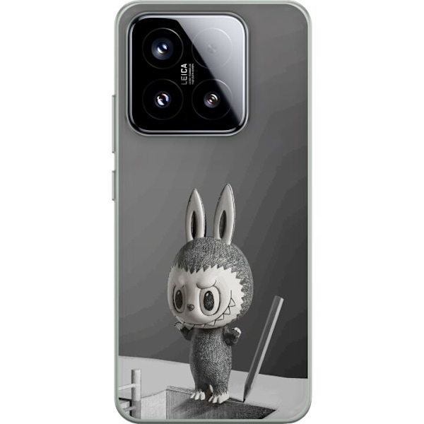 Xiaomi 15 Genomskinligt Skal Pop Mart MEGA LABUBU LABUBU Sketc