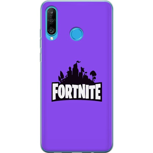 Huawei P30 lite Gennemsigtig cover Fortnite