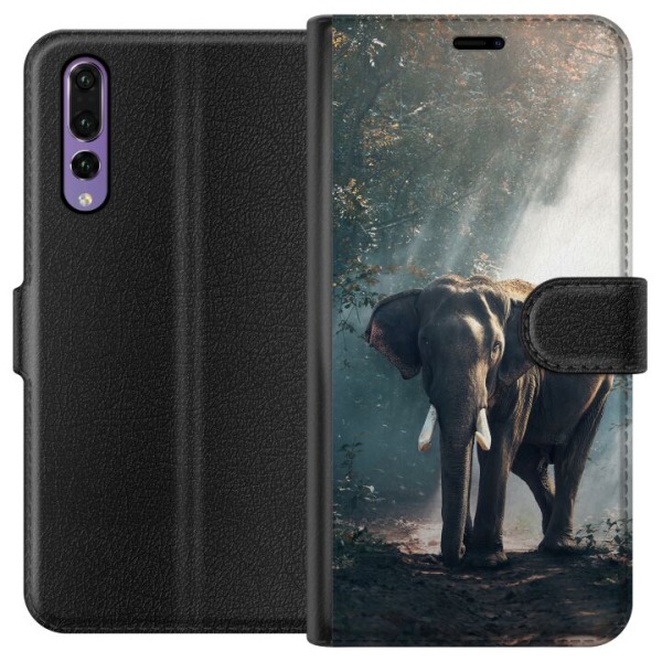 Huawei P20 Pro Lommeboketui Elefant