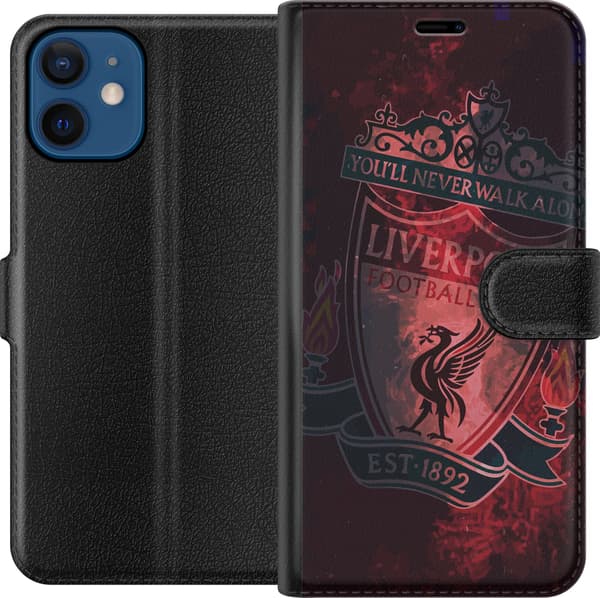 Kompatibel Tegnebogsetui til Apple iPhone 12 mini Liverpool