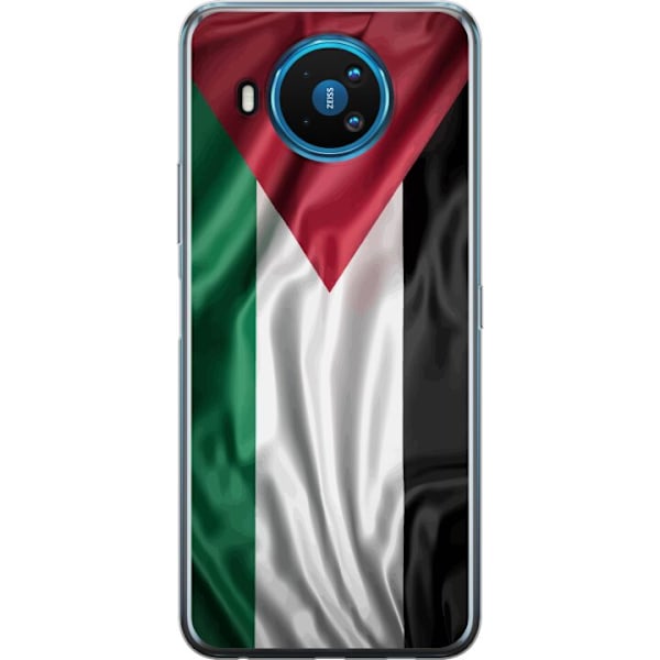 Nokia 8.3 5G Gjennomsiktig deksel Palestinaflagget – ikonisk