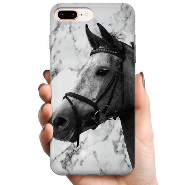 Apple iPhone 7 Plus TPU Mobildeksel Hest
