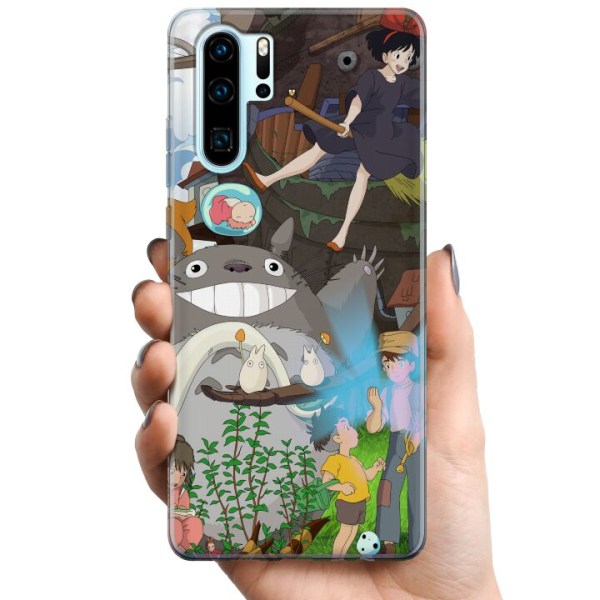 Huawei P30 Pro TPU Mobildeksel Studio Ghibli