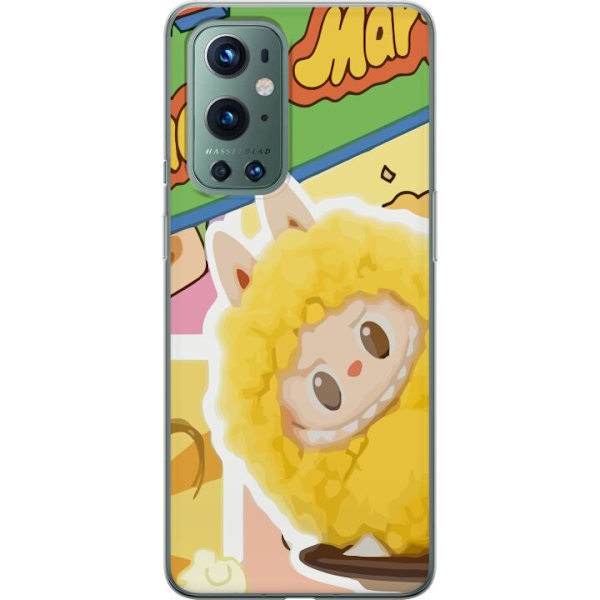 OnePlus 9 Pro Läpinäkyvä kuori Labubu Wacky Mart Pop Mart -sarjan keräilyfiguuri Söpö Muotoilu Suosittu Teemalelu Sarja Luova Taidelelu