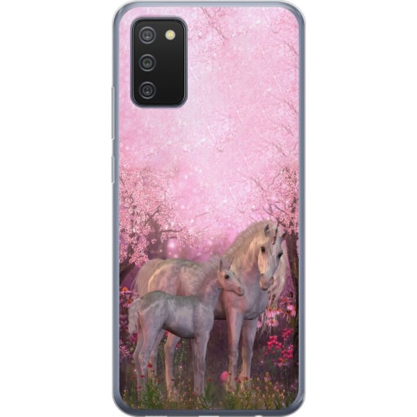 Samsung Galaxy A02s Deksel / Mobildeksel - Unicorn