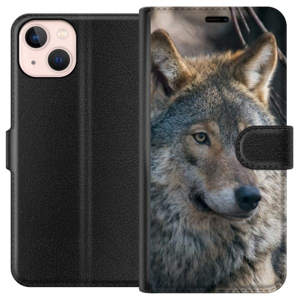 Kompatibelt Plånboksfodral till Apple iPhone 13 mini Varg