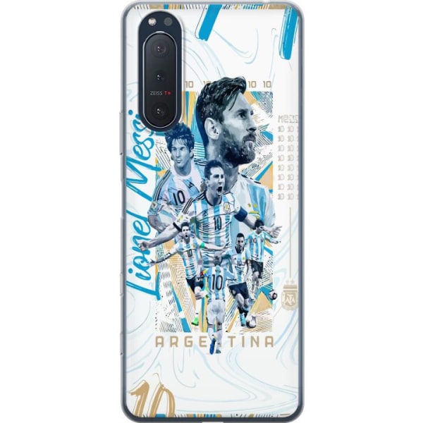 Sony Xperia 5 II Gennemsigtig cover Lionel Messi