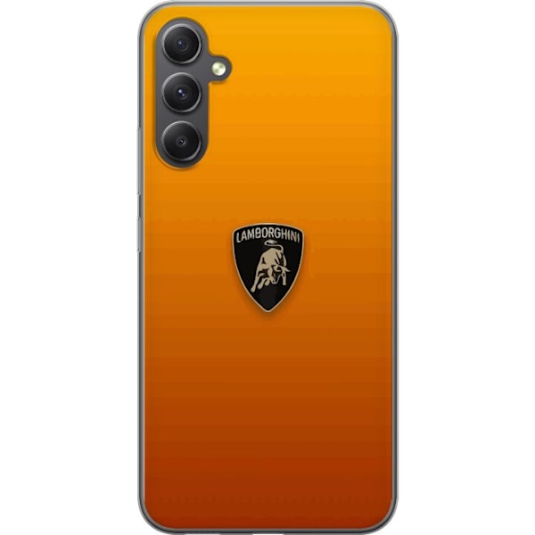 Samsung Galaxy A15 5G Läpinäkyvä kuori Lamborghini