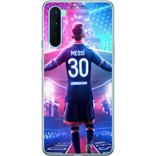 OnePlus Nord Gennemsigtig cover Messi