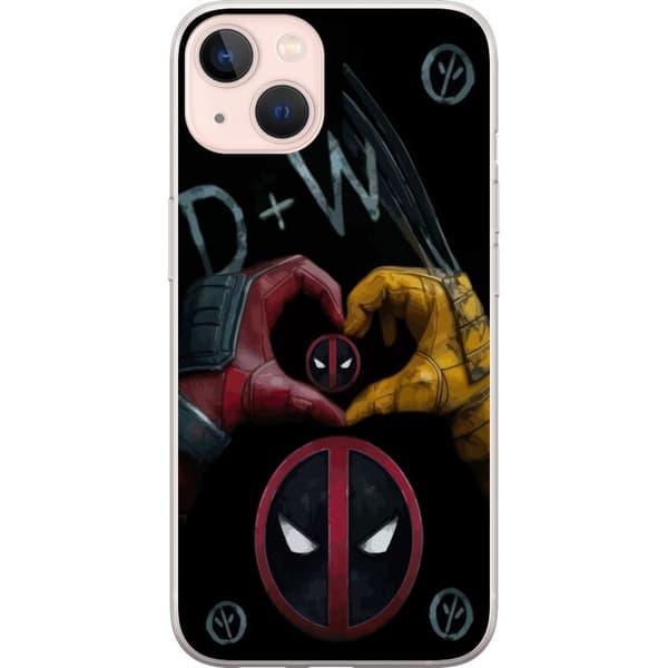 Kompatibel Mobilcover til Apple iPhone 13 Deadpool & Wolverine Kærlighed