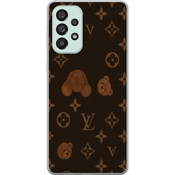 Samsung Galaxy A73 5G Läpinäkyvä kuori Plush Luxe